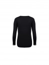 Long-sleeved black top SIMPLY PERFECT