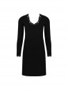 Antigel Long-sleeved black nighty SIMPLY PERFECT
