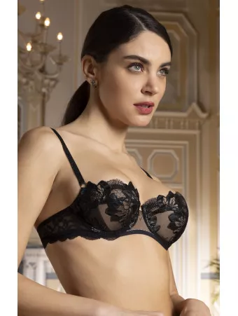 LISE CHARMEL Soutien-gorge corbeille CUIR SEXY COUTURE