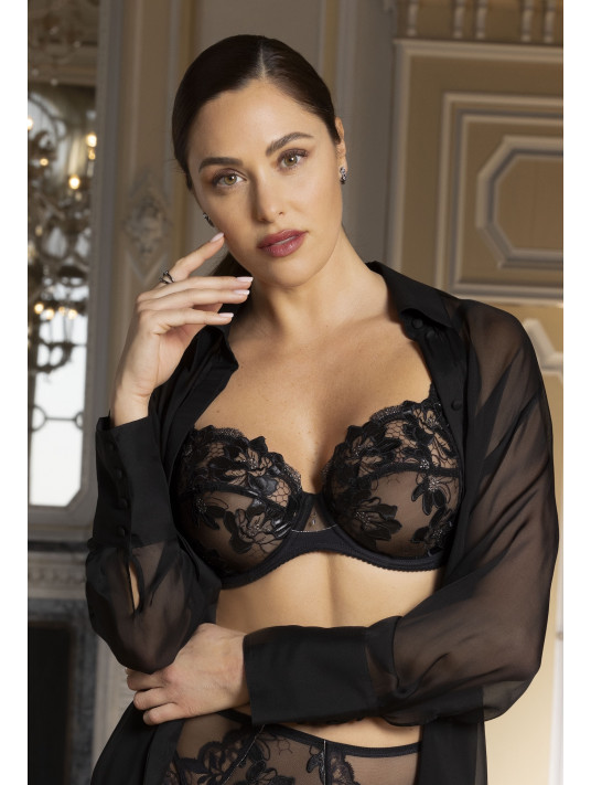 LISE CHARMEL full cup underwired bra CUIR SEXY COUTURE