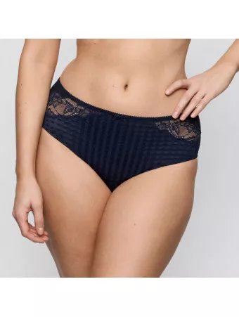 Prima donna Culotte taille haute velvet blue MADISON
