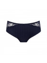 Full brief velvet blue MADISON