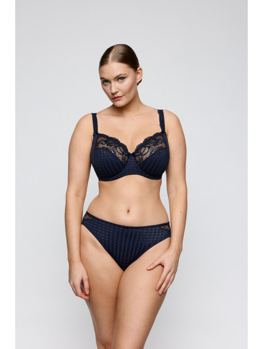 Prima donna Slip brésilien velvet blue MADISON
