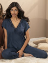 Antigel blue modal Tee shirt LOOSE SIMPLY PERFECT