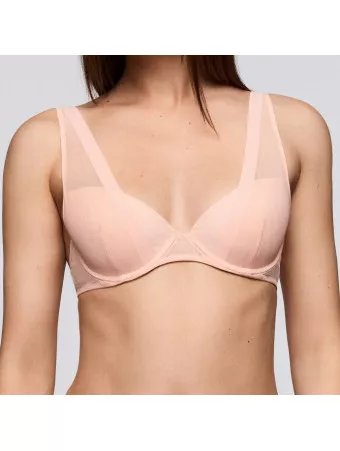 Sarda Plunge Padded Bra Nude CHALMERS