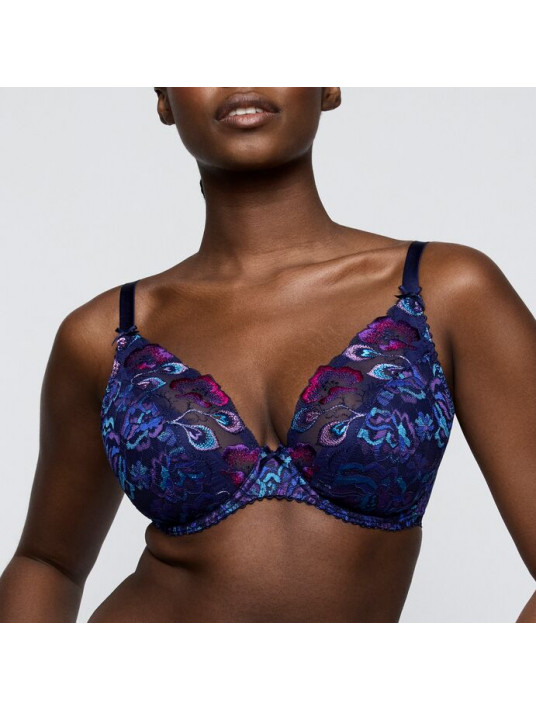 Prima donna Soutien-gorge plongeant blue SAN ANGEL