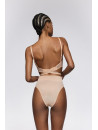 Sarda Deep plunge Padded bra TEGLA