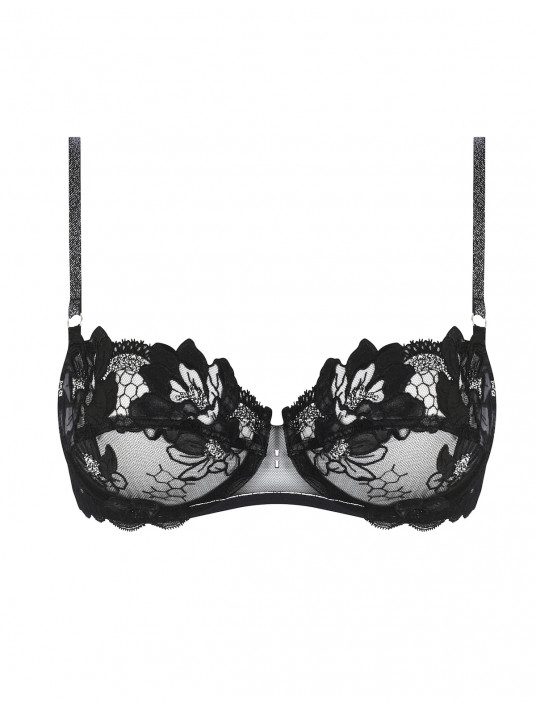 LISE CHARMEL Soutien-gorge corbeille CUIR SEXY COUTURE