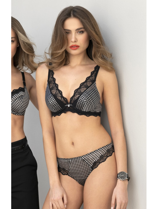 ANTIGEL Plunge Half-Padded Underwired Bra ICONE BUSINESS