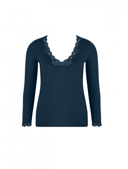 Antigel Top manches longues bien-être bleu SIMPLY PERFECT