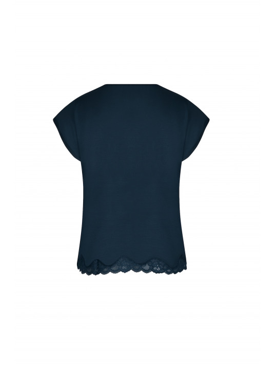 Antigel blue modal Tee shirt LOOSE SIMPLY PERFECT