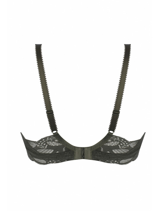 ANTIGEL Non-wired bra kaki STRICTO SENSUELLE