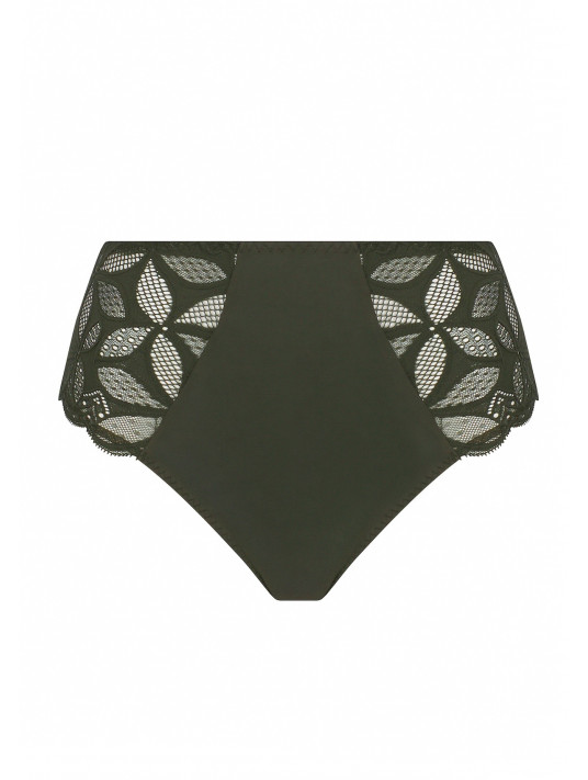 Slip haut kaki STRICTO SENSUELLE
