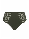 Slip haut kaki STRICTO SENSUELLE