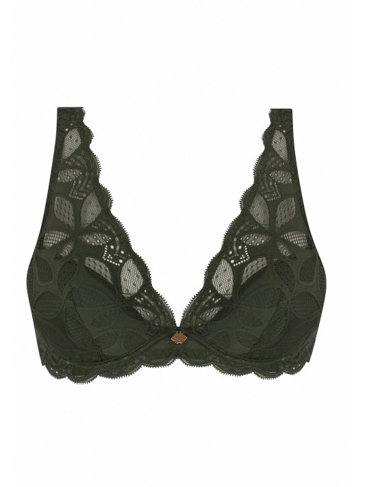 ANTIGEL Soutien-gorge demi-mousse kaki STRICTO SENSUELLE