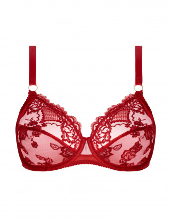 LISE CHARMEL Soutien-gorge bien-être rouge SUBLIME EN DENTELLE