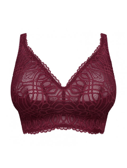 Prima Donna Non wired bra dark red SALERNO