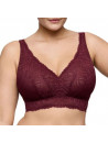 Prima Donna Non wired bra dark red SALERNO