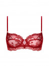 LISE CHARMEL Soutien-gorge corbeilles rouge SUBLIME EN DENTELLE