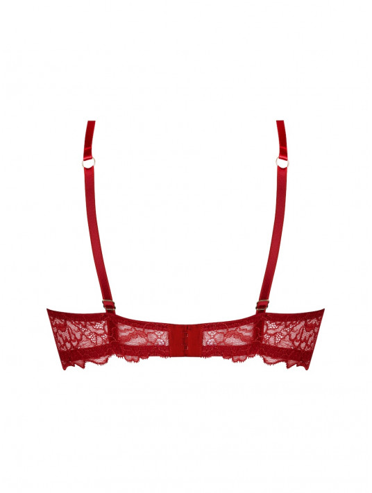 LISE CHARMEL Soutien-gorge corbeilles rouge SUBLIME EN DENTELLE