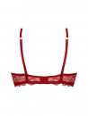 LISE CHARMEL Soutien-gorge corbeilles rouge SUBLIME EN DENTELLE
