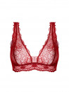 LISE CHARMEL Soutien-gorge sans armatures rouge SUBLIME EN DENTELLE