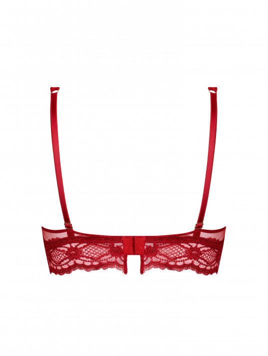 LISE CHARMEL Soutien-gorge sans armatures rouge SUBLIME EN DENTELLE