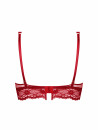 LISE CHARMEL Soutien-gorge sans armatures rouge SUBLIME EN DENTELLE