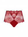 LISE CHARMEL Culotte taille haute rouge SUBLIME EN DENTELLE