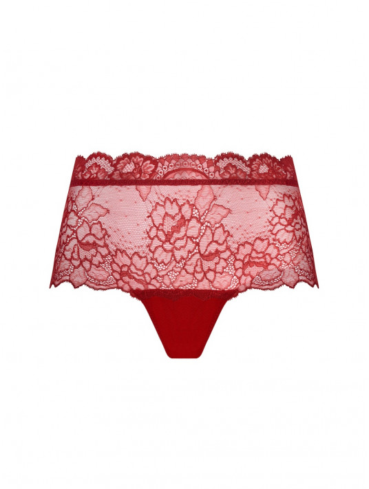 LISE CHARMEL Shorty rouge SUBLIME EN DENTELLE