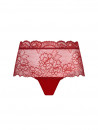 LISE CHARMEL Shorty rouge SUBLIME EN DENTELLE