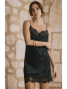 Marjolaine Babydoll black silk TESS