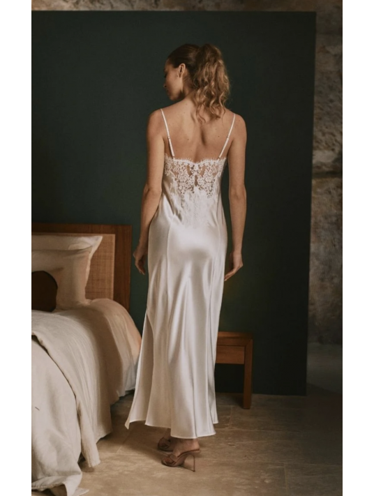 Marjolaine Long silk nighty TESS