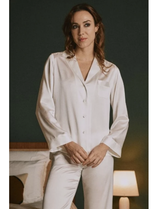 Natural silk pajama TESS