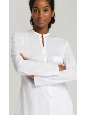 Hanro pyjama en coton Blanc COTTON DELUXE