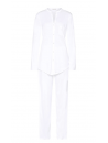Hanro pyjama en coton Blanc COTTON DELUXE