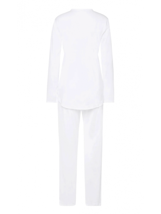 Hanro pyjama en coton Blanc COTTON DELUXE