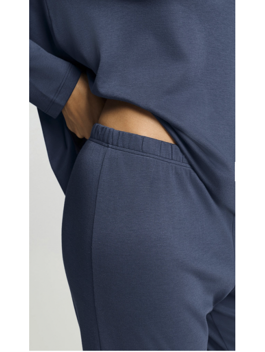 Hanro Blue pajamas cotton and Modal TYRA