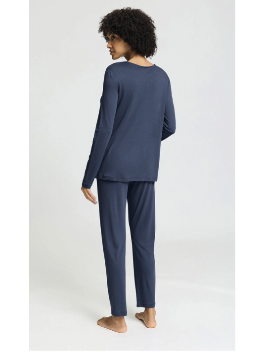 Hanro bleu pajamas modal Tyra