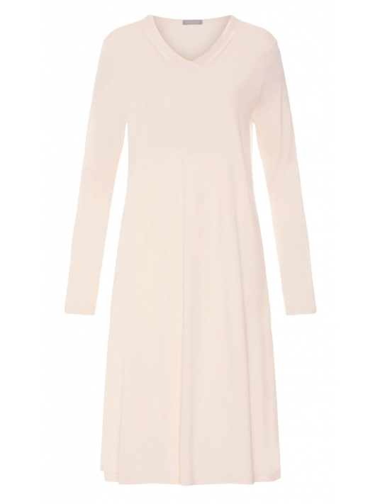 Hanro chemise de nuit coton et Modal rose TYRA
