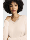 Hanro Powder pink nightgown cotton and modal Tyra