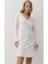 ARUELLE Long-Sleeve Pink Nightgown