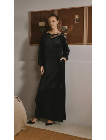 Marjolaine DANIELLA Long Velvet Robe