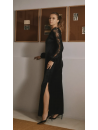 Marjolaine DANIELLA Long Velvet Robe