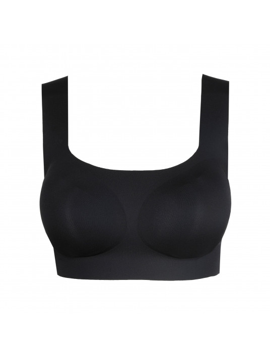 Brassière sans armatures rembourée noir SOFT STUDIO