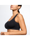 Brassière sans armatures rembourée noir SOFT STUDIO