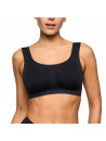 Brassière sans armatures rembourée noir SOFT STUDIO