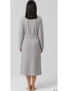 Feraud Grey fleece butonned dressing gown