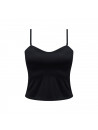 SARDA Padded Black Top MAYELA