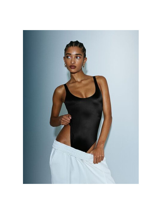 Sarda Body satin noir MAYELA